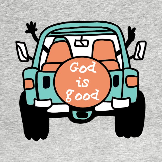 God is Good Jeep by DoubledbyDesign